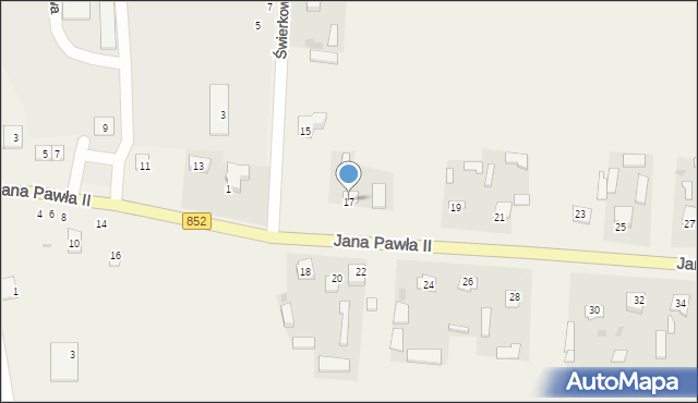 Telatyn, Jana Pawła II, 17, mapa Telatyn