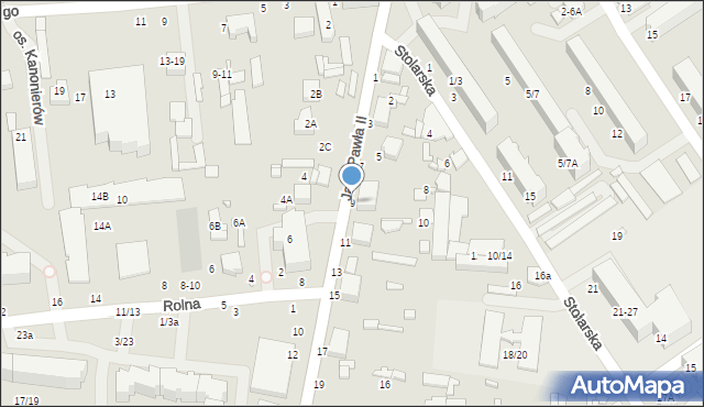 Tomaszów Mazowiecki, Jana Pawła II, 9, mapa Tomaszów Mazowiecki