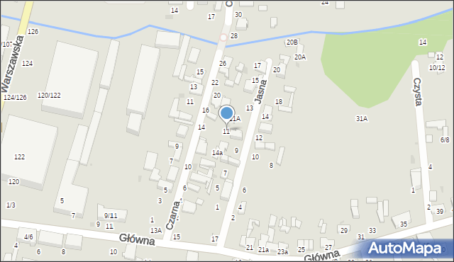 Tomaszów Mazowiecki, Jasna, 11, mapa Tomaszów Mazowiecki