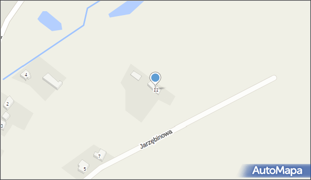 Ulkowy, Jarzębinowa, 11, mapa Ulkowy