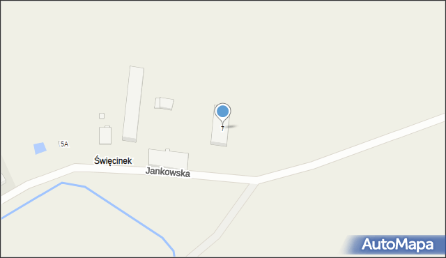 Uzarzewo, Jankowska, 7, mapa Uzarzewo