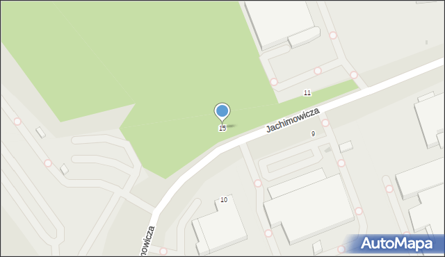 Wałbrzych, Jachimowicza Mariana, 15, mapa Wałbrzycha