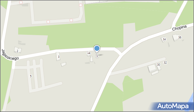 Wejherowo, Jagalskiego Alojzego, dr., 1, mapa Wejherowo