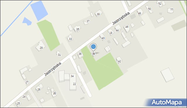 Wola Krakowiańska, Jastrzębska, 38, mapa Wola Krakowiańska