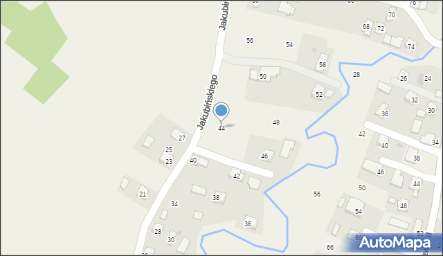 Wróblik Królewski, Jakubińskiego, ks., 44, mapa Wróblik Królewski