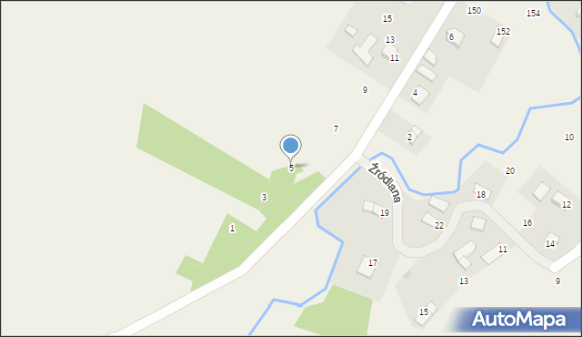 Wróblik Królewski, Jakubińskiego, ks., 5, mapa Wróblik Królewski