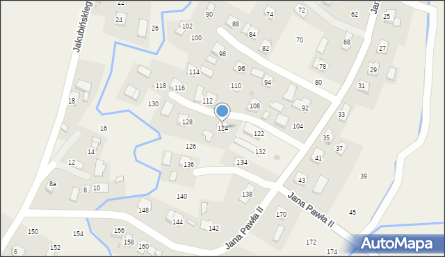 Wróblik Królewski, Jana Pawła II, 124, mapa Wróblik Królewski