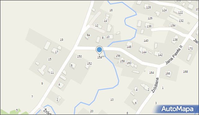 Wróblik Królewski, Jana Pawła II, 154, mapa Wróblik Królewski