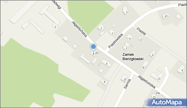 Zamek Bierzgłowski, Jagiellońska, 4, mapa Zamek Bierzgłowski