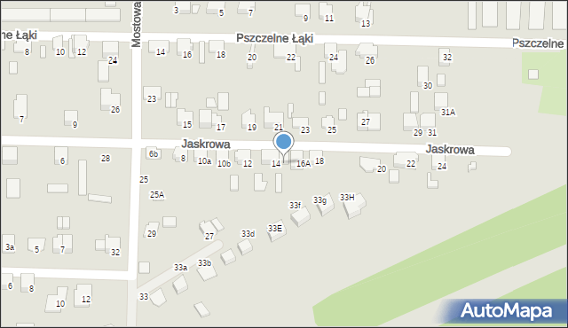 Zawiercie, Jaskrowa, 16, mapa Zawiercie