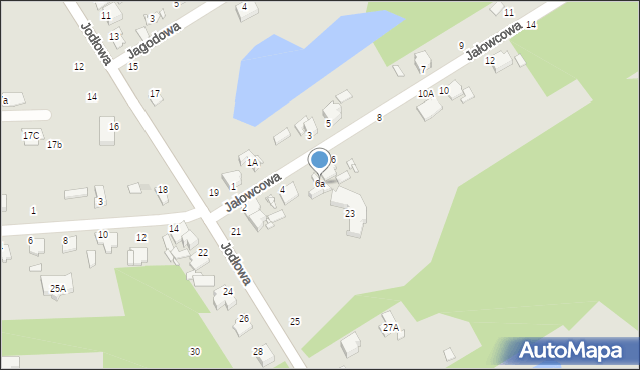 Zduńska Wola, Jałowcowa, 6a, mapa Zduńska Wola
