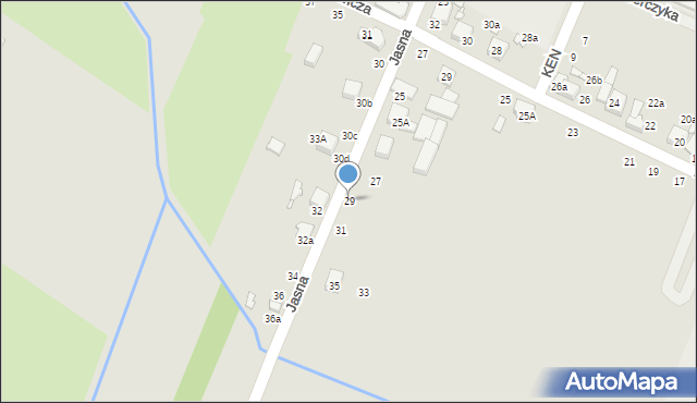 Zduńska Wola, Jasna, 29, mapa Zduńska Wola