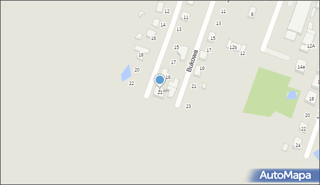 Aleksandrów Łódzki, Jesionowa, 21, mapa Aleksandrów Łódzki