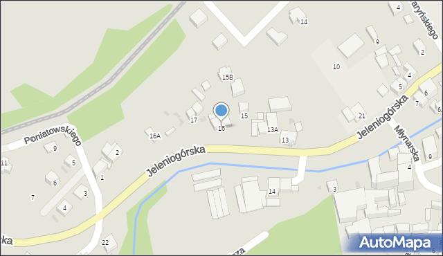 Bolków, Jeleniogórska, 16, mapa Bolków