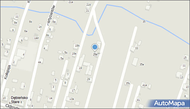 Czerwionka-Leszczyny, Jesionka, 29a, mapa Czerwionka-Leszczyny