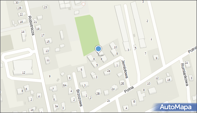 Długołęka, Jemiołowa, 7A, mapa Długołęka