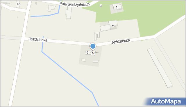 Iwno, Jeździecka, 2a, mapa Iwno