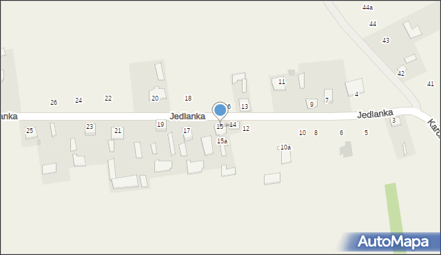 Jedlanka, Jedlanka, 15, mapa Jedlanka