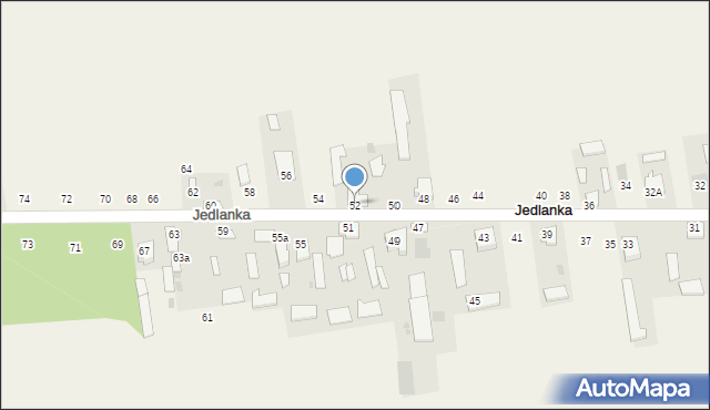 Jedlanka, Jedlanka, 52, mapa Jedlanka