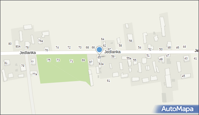 Jedlanka, Jedlanka, 63, mapa Jedlanka