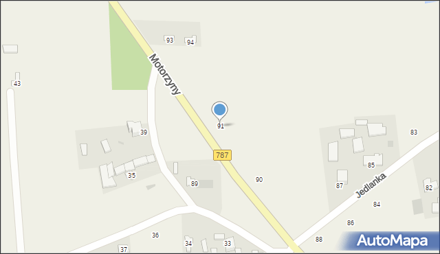 Jedlanka, Jedlanka, 91, mapa Jedlanka