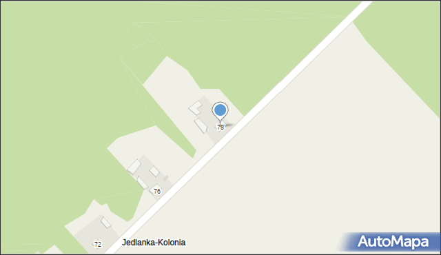 Jedlanka Nowa, Jedlanka Nowa, 78, mapa Jedlanka Nowa