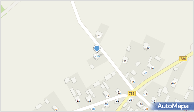 Jedle, Jedle, 21A, mapa Jedle