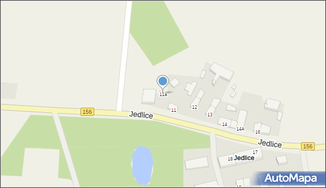 Jedlice, Jedlice, 11a, mapa Jedlice