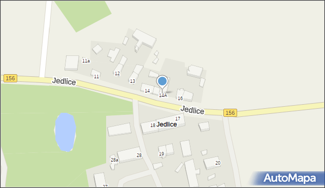 Jedlice, Jedlice, 15, mapa Jedlice