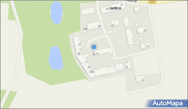 Jedlice, Jedlice, 24, mapa Jedlice