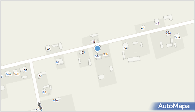 Jedlnia-Kolonia, Jedlnia-Kolonia, 54c, mapa Jedlnia-Kolonia