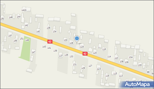 Jedlno Drugie, Jedlno Drugie, 126, mapa Jedlno Drugie