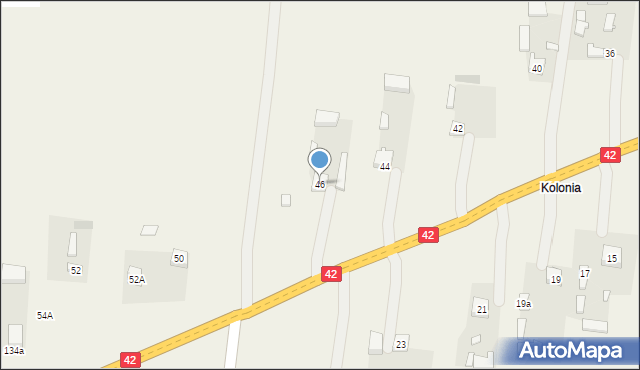 Jedlno Pierwsze, Jedlno Pierwsze, 46, mapa Jedlno Pierwsze