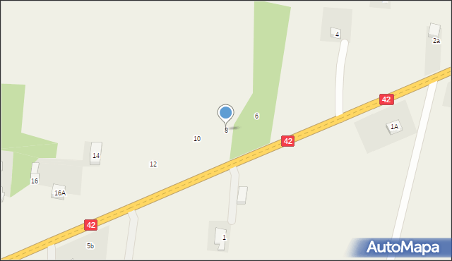 Jedlno Pierwsze, Jedlno Pierwsze, 8, mapa Jedlno Pierwsze