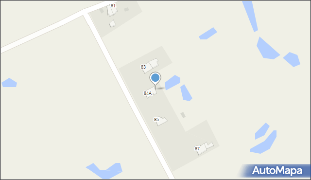 Jędrychówko, Jędrychówko, 84b, mapa Jędrychówko