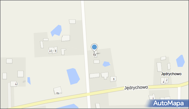 Jędrychowo, Jędrychowo, 6a, mapa Jędrychowo