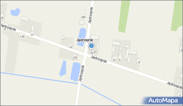 Jędrzejnik, Jędrzejnik, 11, mapa Jędrzejnik