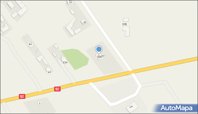 Jędrzejów Stary, Jędrzejów Stary, 30A, mapa Jędrzejów Stary