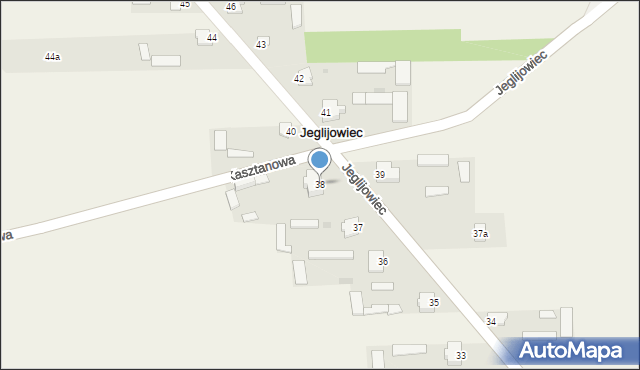 Jeglijowiec, Jeglijowiec, 38, mapa Jeglijowiec