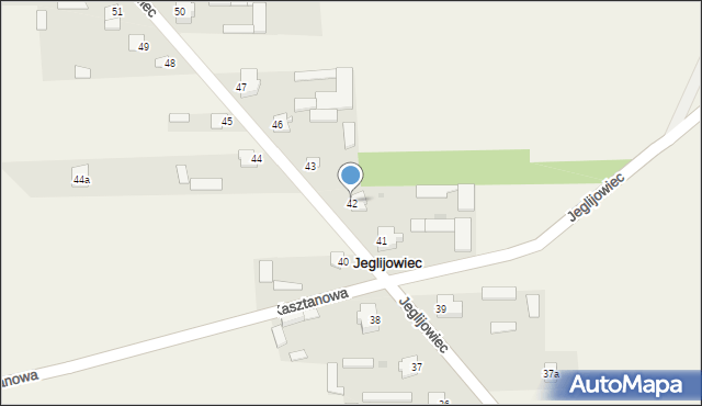 Jeglijowiec, Jeglijowiec, 42, mapa Jeglijowiec