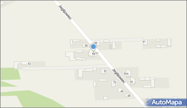Jeglijowiec, Jeglijowiec, 54, mapa Jeglijowiec
