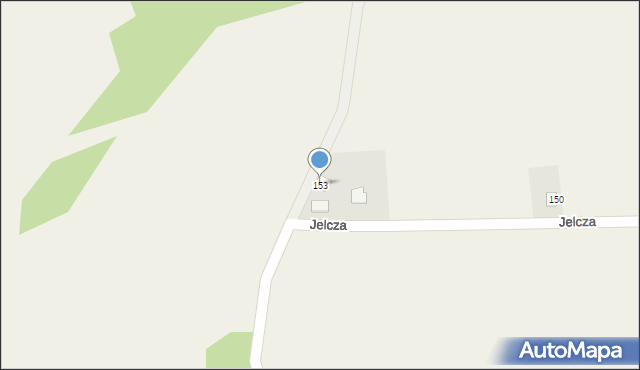 Jelcza, Jelcza, 153, mapa Jelcza