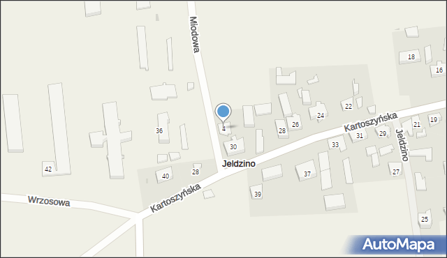 Jeldzino, Jeldzino, 26A, mapa Jeldzino