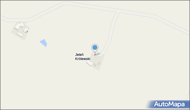 Jeleń, Jeleń, 15, mapa Jeleń