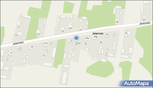 Jeleniec, Jeleniec, 23, mapa Jeleniec