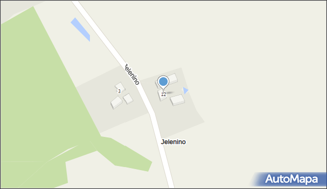 Jelenino, Jelenino, 12, mapa Jelenino