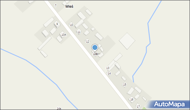 Jeleniów, Jeleniów, 12a, mapa Jeleniów