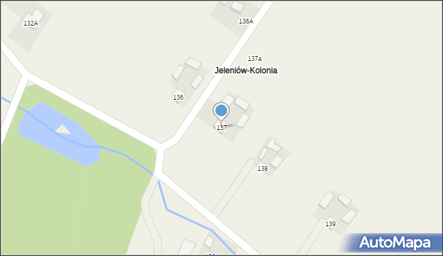 Jeleniów, Jeleniów, 137, mapa Jeleniów