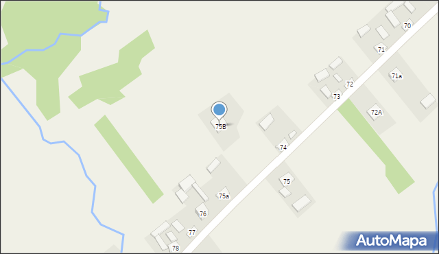 Jeleniów, Jeleniów, 75B, mapa Jeleniów