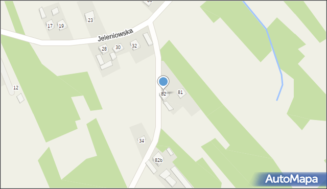 Jeleniów, Jeleniów, 83, mapa Jeleniów